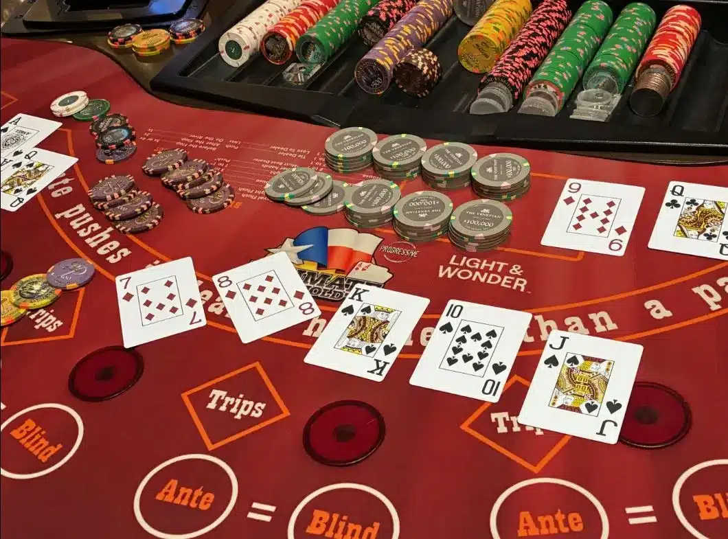 Jackpot win at the Venetian casino